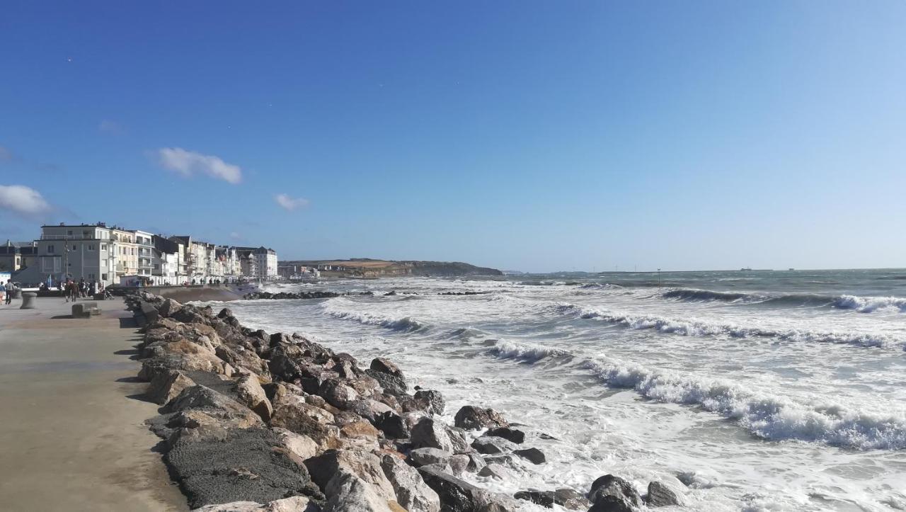 Appartement L'Estivaliere Face A La Mer Wimereux Dış mekan fotoğraf